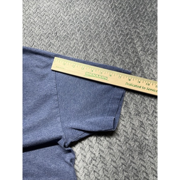 Vintage Meat Loaf Bat Out Of Hell 2003 World Tour T- Shirt Adult Size Large Blue - Picture 7 of 7